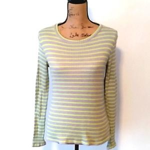 American Eagle Outfitters Soft Striped Long Sleeve Shirt